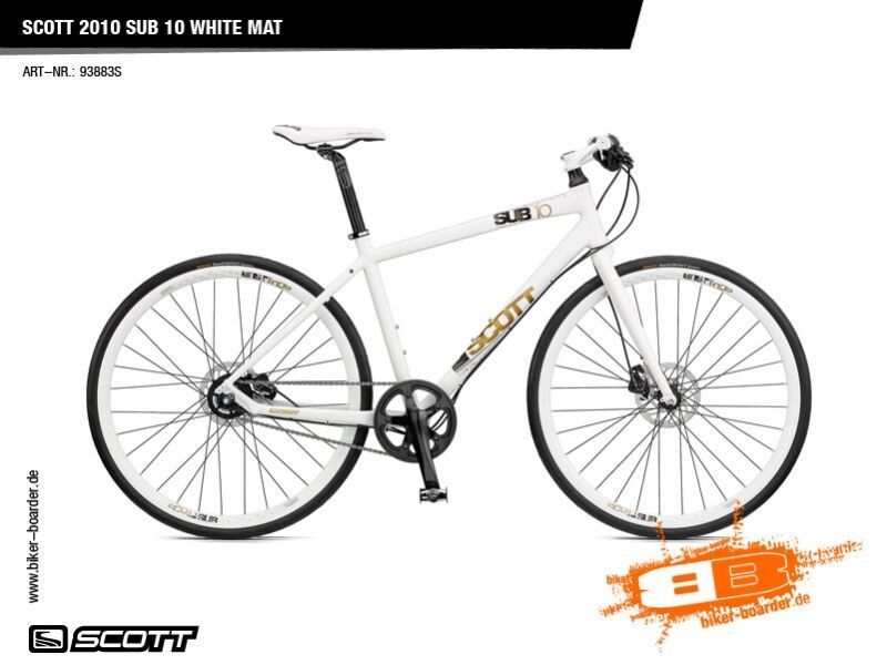 Scott Sub 10, White Mat - Bild 1