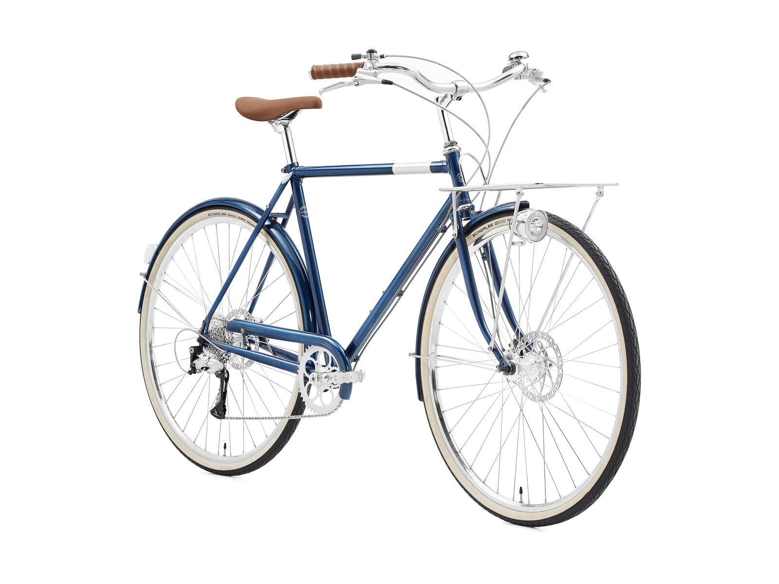 Creme Cycles Caferacer Man Solo Disc, deep blue - Bild 2