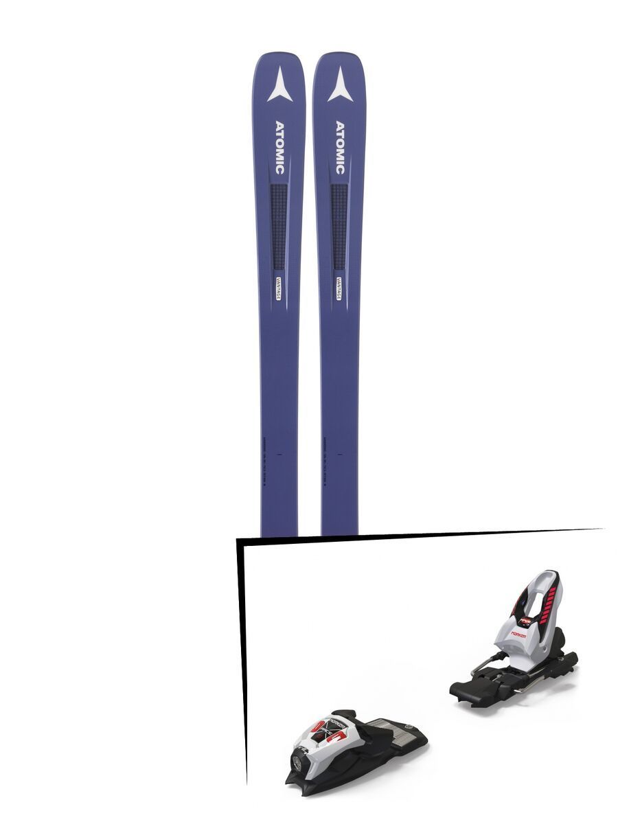 Set: Atomic Vantage 86 C W 2019 + Marker Race Junior 8 white/black/red - Bild 1