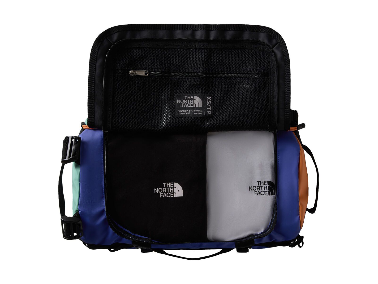 The North Face Base Camp Duffel - XS, indigo plum-bright foam - Bild 4