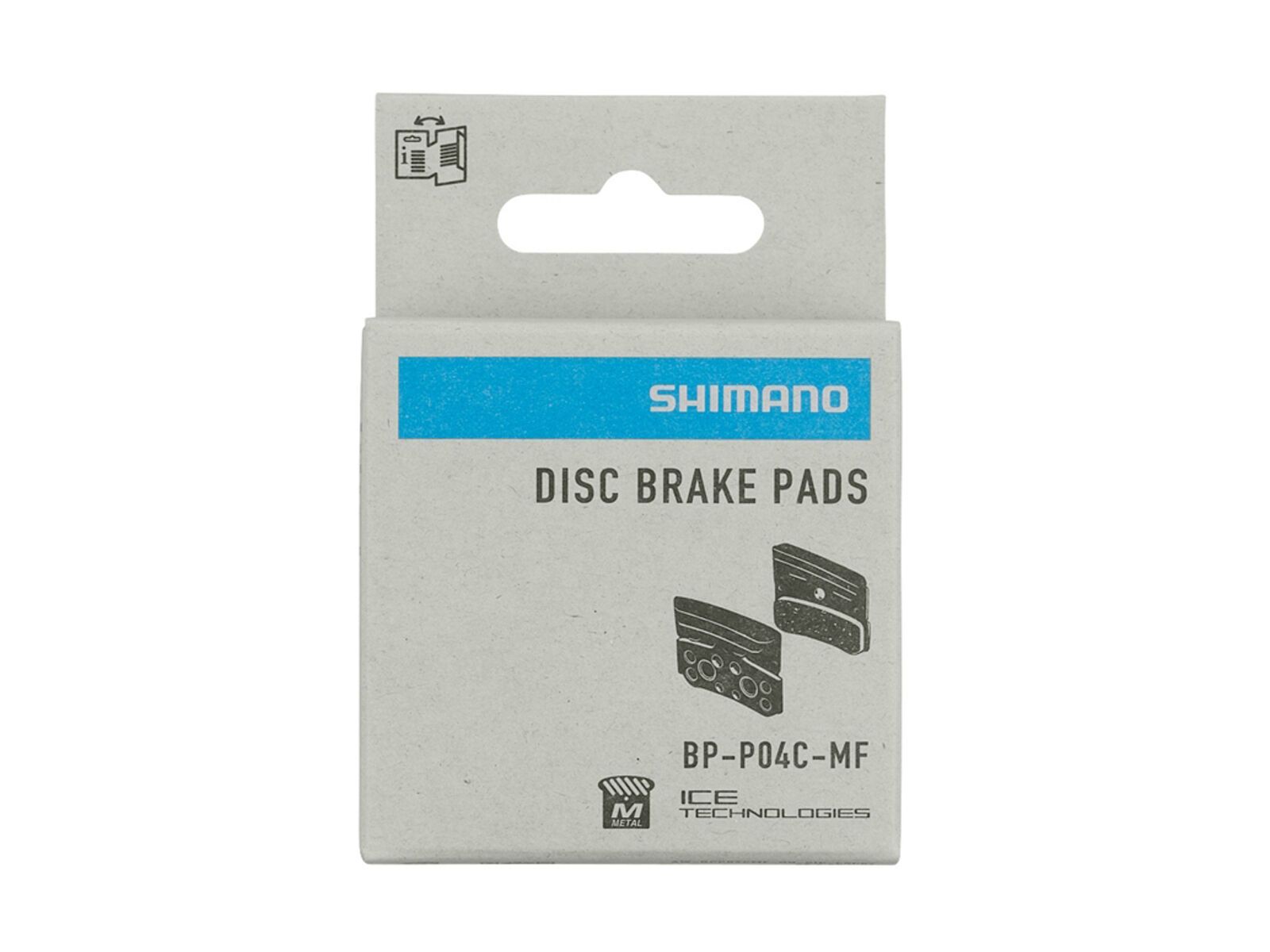 Shimano P04C-MF Metall Scheibenbremsbelag - Bild 2