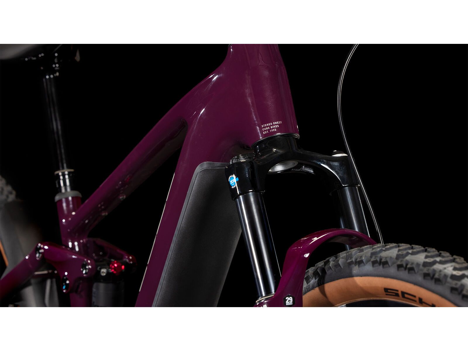 Cube Stereo Hybrid One22 Pro 800 27.5, amarone´n´grey - Bild 7