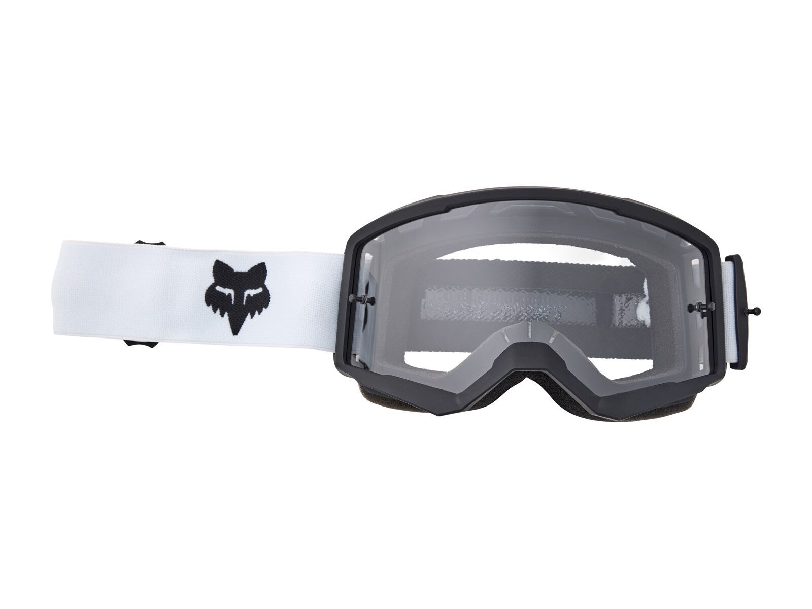 Fox MTB Main Goggle, Clear / white - Bild 1