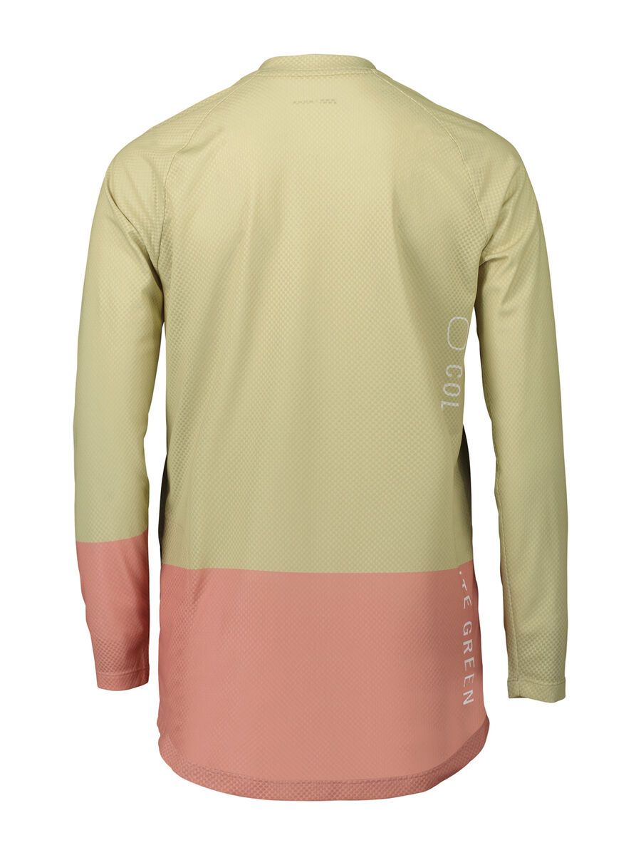 POC W's MTB Pure LS Jersey, prehnite green/rock salt - Bild 3