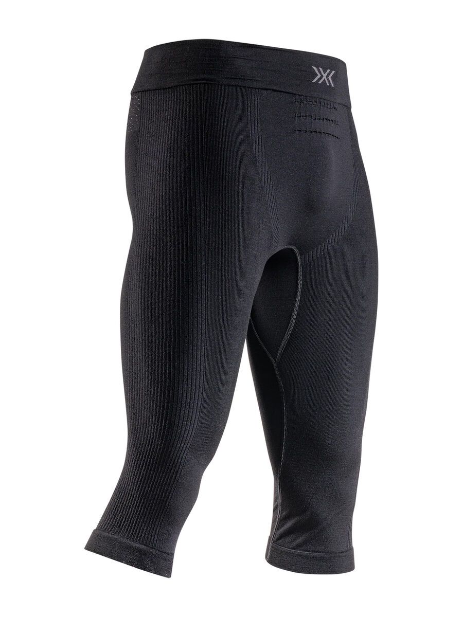 X-Bionic Mightywool Pants 3/4 Men, x black - Bild 1