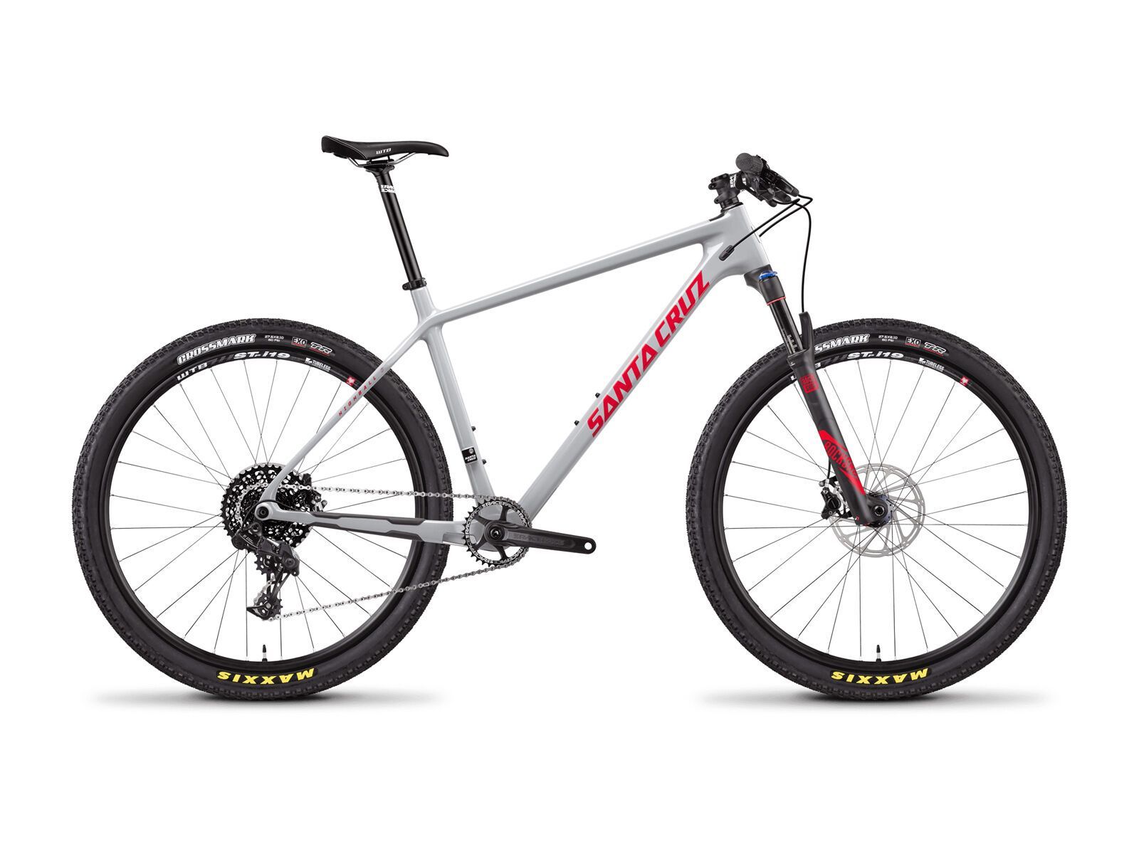 Santa Cruz Highball C R 27.5, gloss grey and red - Bild 1