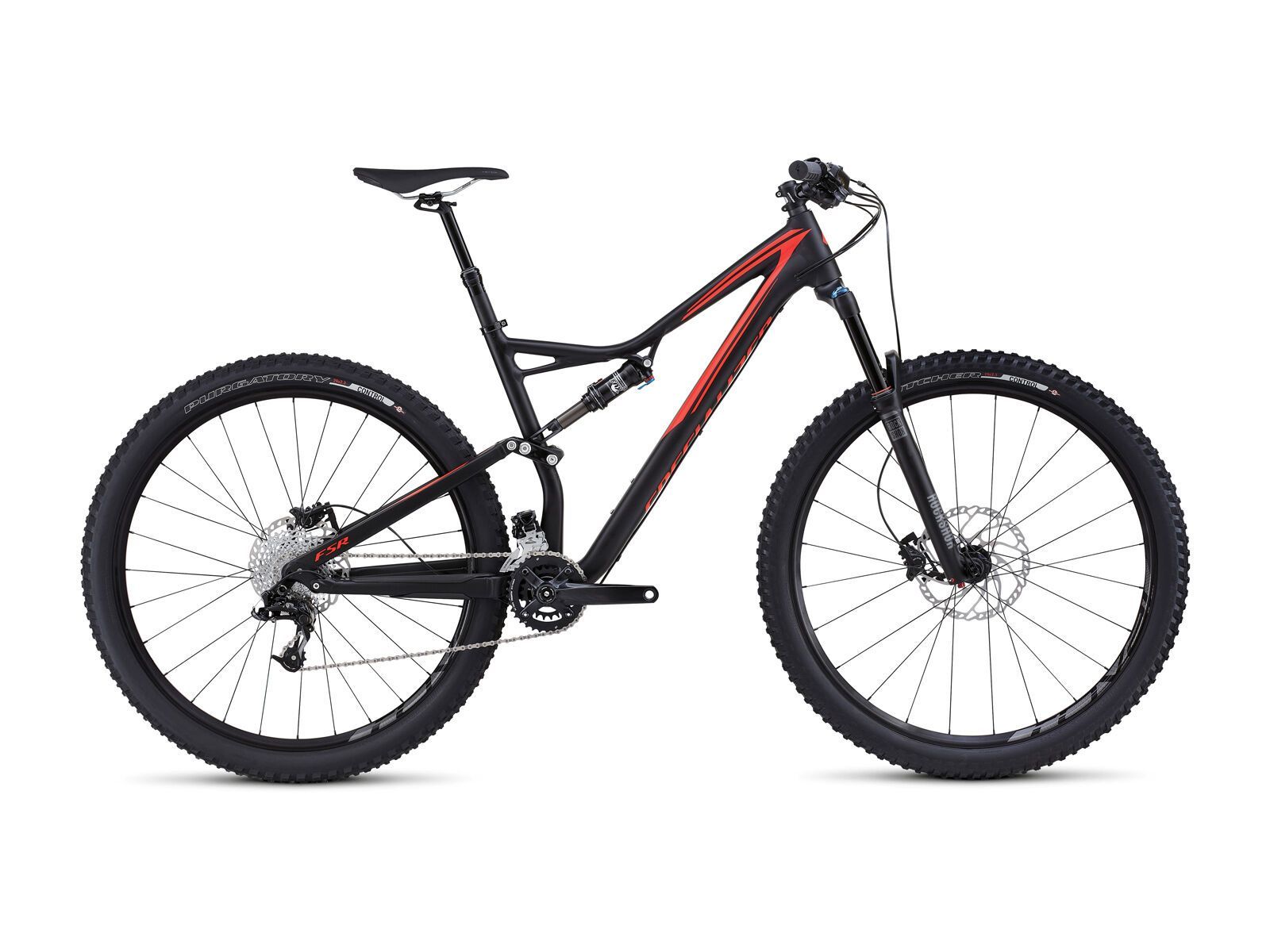 Specialized Stumpjumper FSR Comp 29, satin black/rocket red - Bild 1