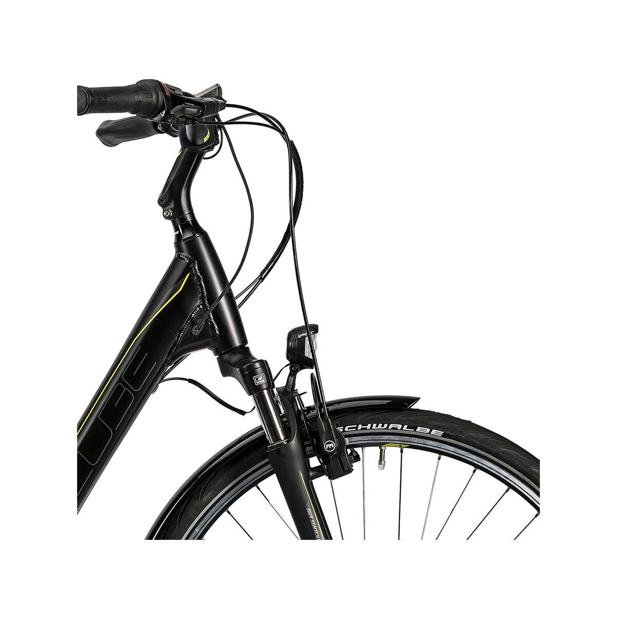 Cube Travel Hybrid 400 Easy Entry, black´n´lime - Bild 5