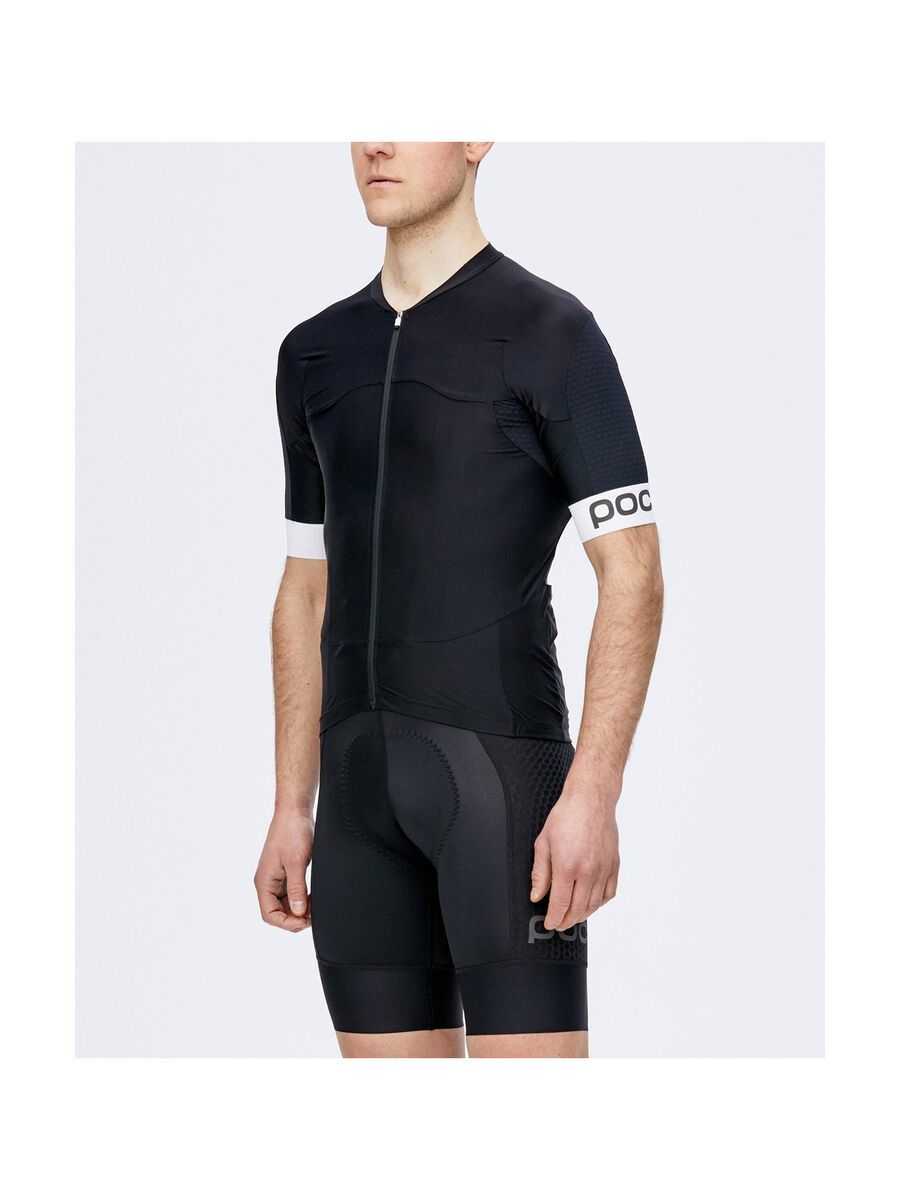 POC Raceday Aero SS Jersey, uranium black/hydrogen white - Bild 2