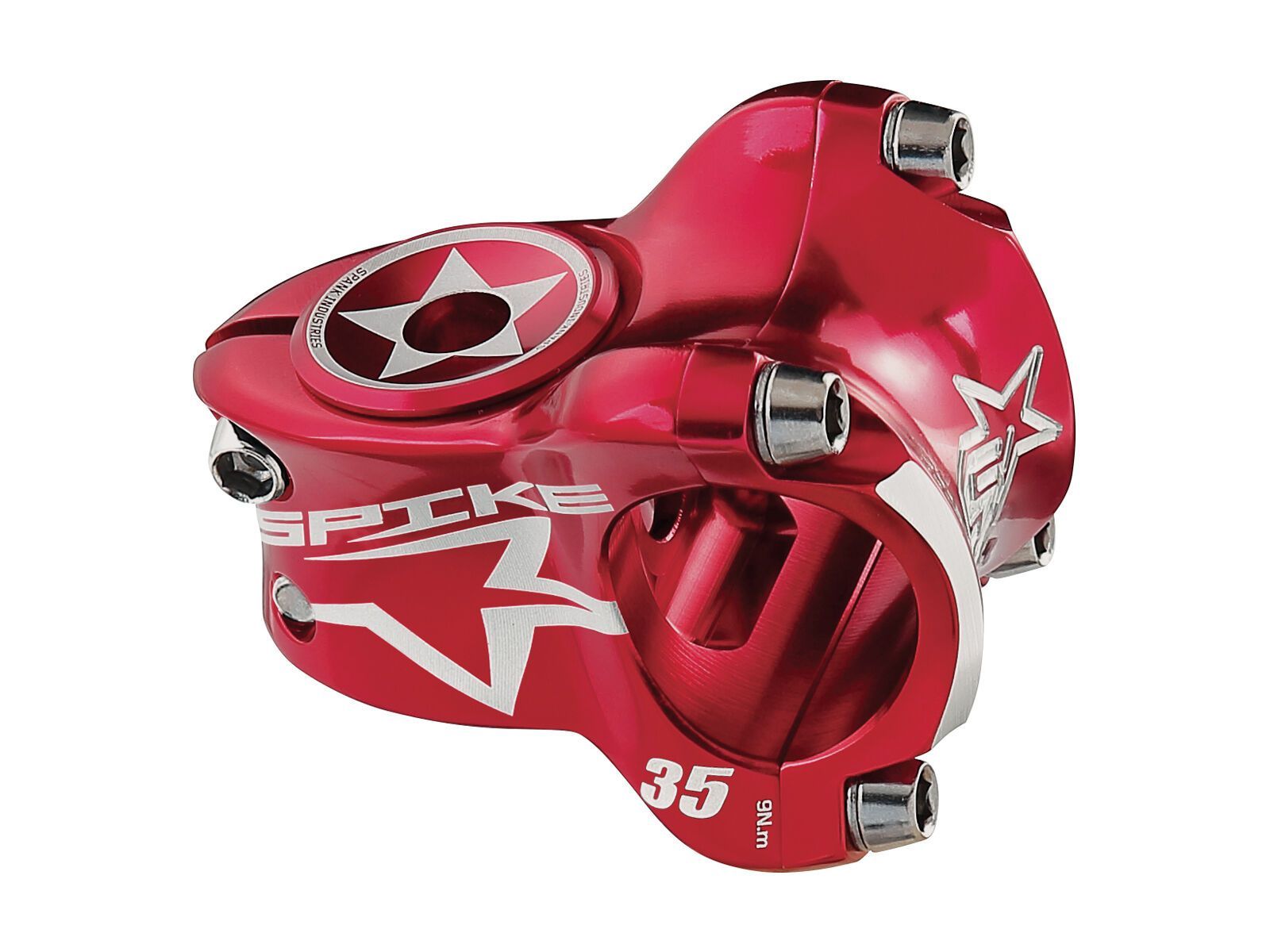 Spank Spike Race Stem, red - Bild 1