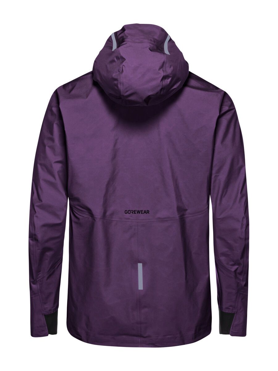 GOREWEAR Concurve Gore-Tex Logo Jacke Herren, purple indigo/amethyst grey - Bild 3