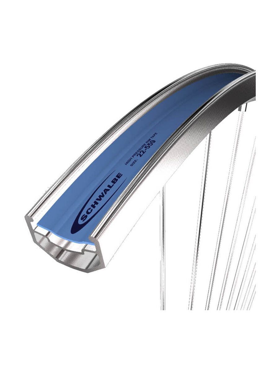 Schwalbe Polyurethan Felgenband (Hochdruck) 18-622, blau - Bild 3