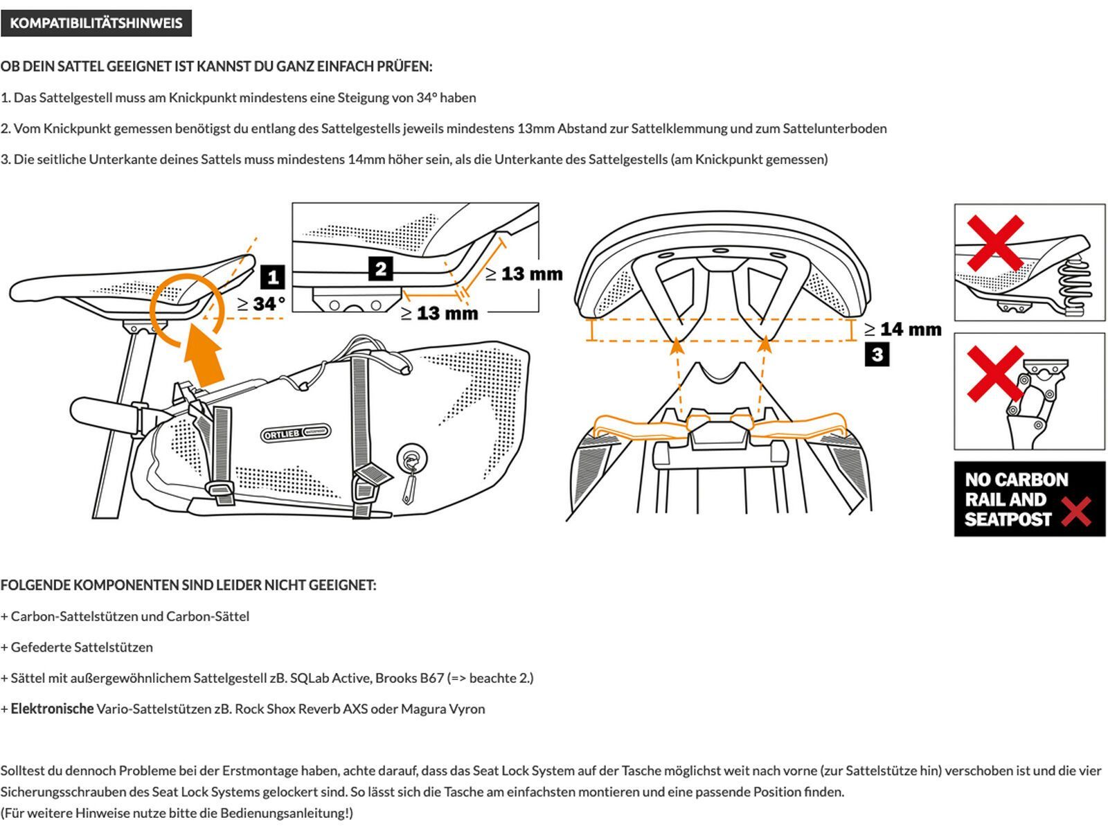 ORTLIEB Seat-Pack QR 13 L, black matt - Bild 9