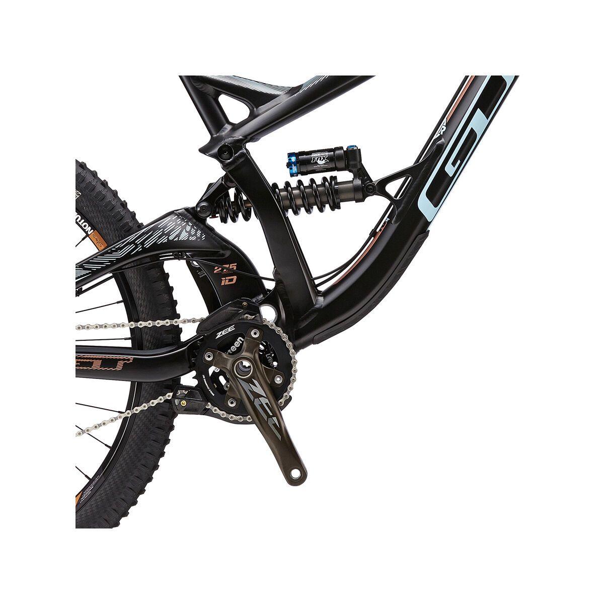 GT Fury Team 27.5, black/blue/copper - Bild 3