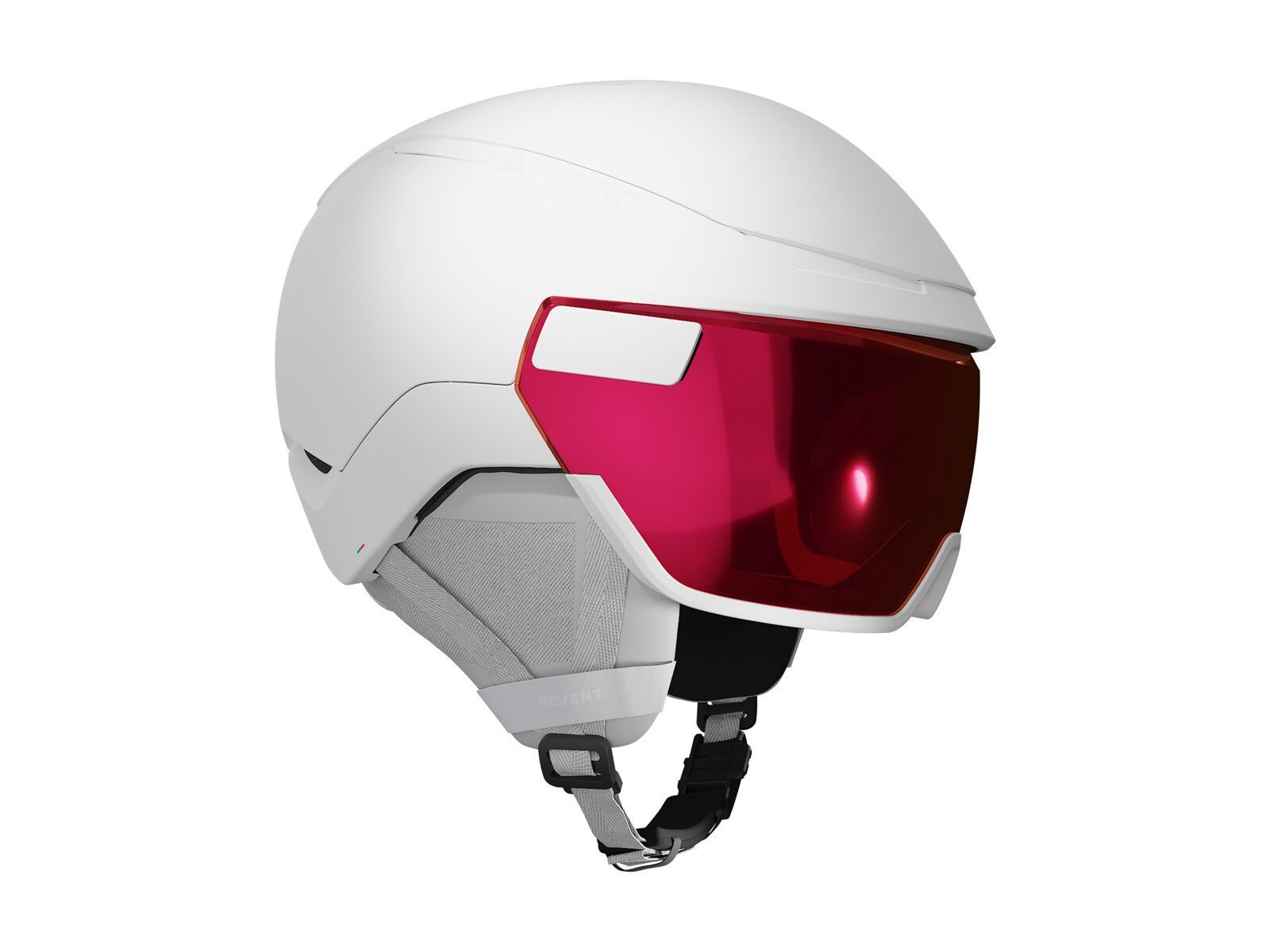 Atomic Revent GT AMID Visor, Red HD / white heather - Bild 4