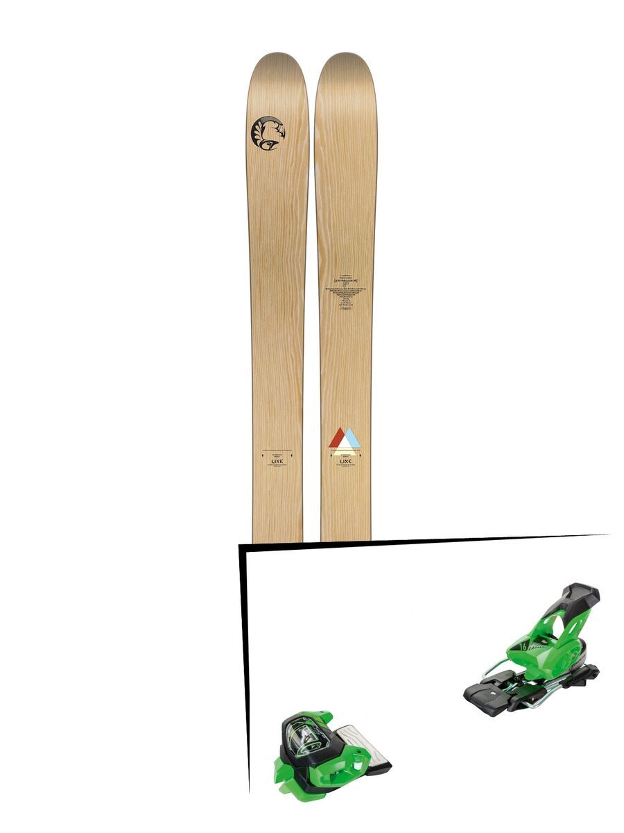 Set: Line Pescado 2018 + Tyrolia Attack² 16 GW green - Bild 1