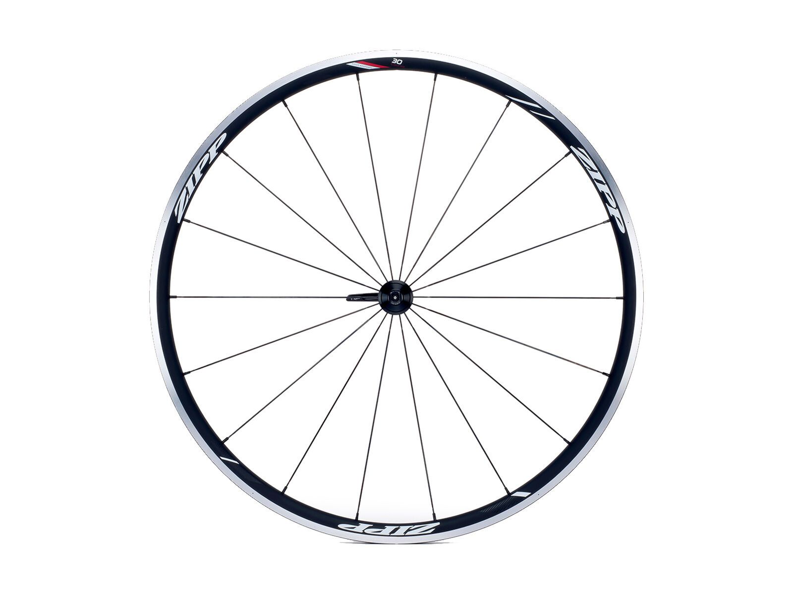 Zipp 30 Course Rim-brake Clincher, schwarz / weiße Aufkleber - Bild 1