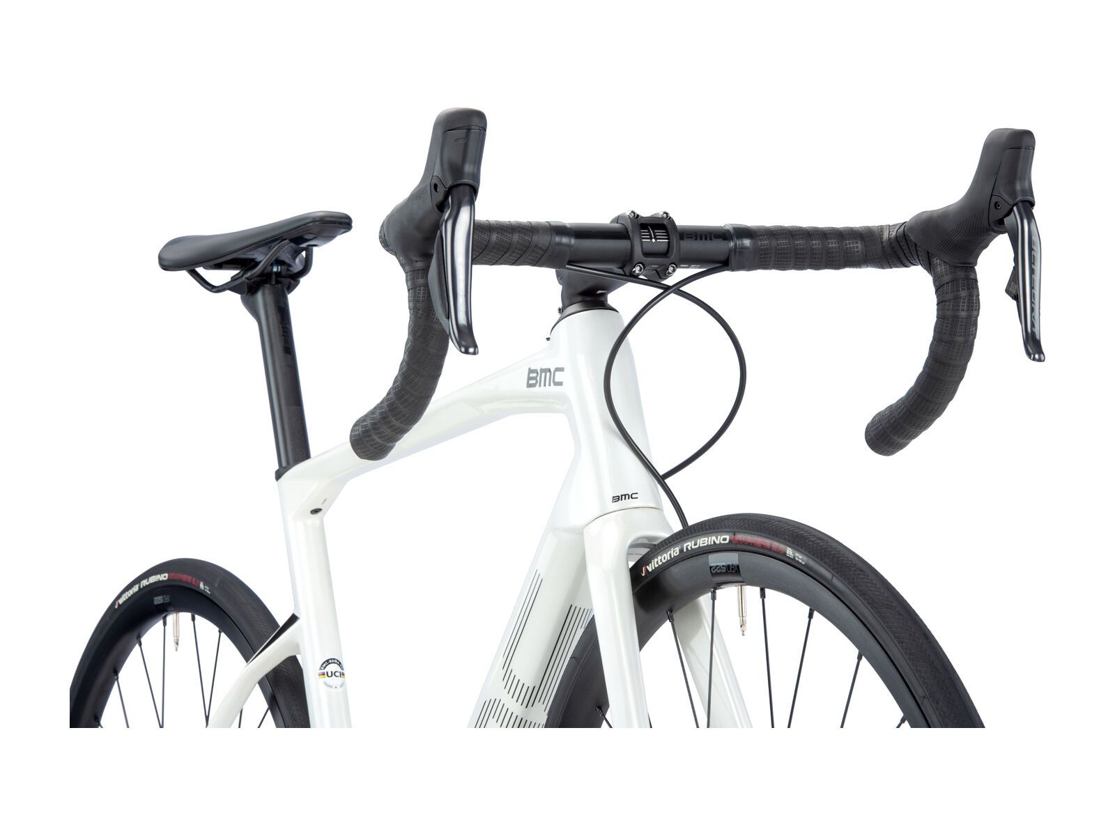BMC Roadmachine Three, metallic off-white/black - Bild 13