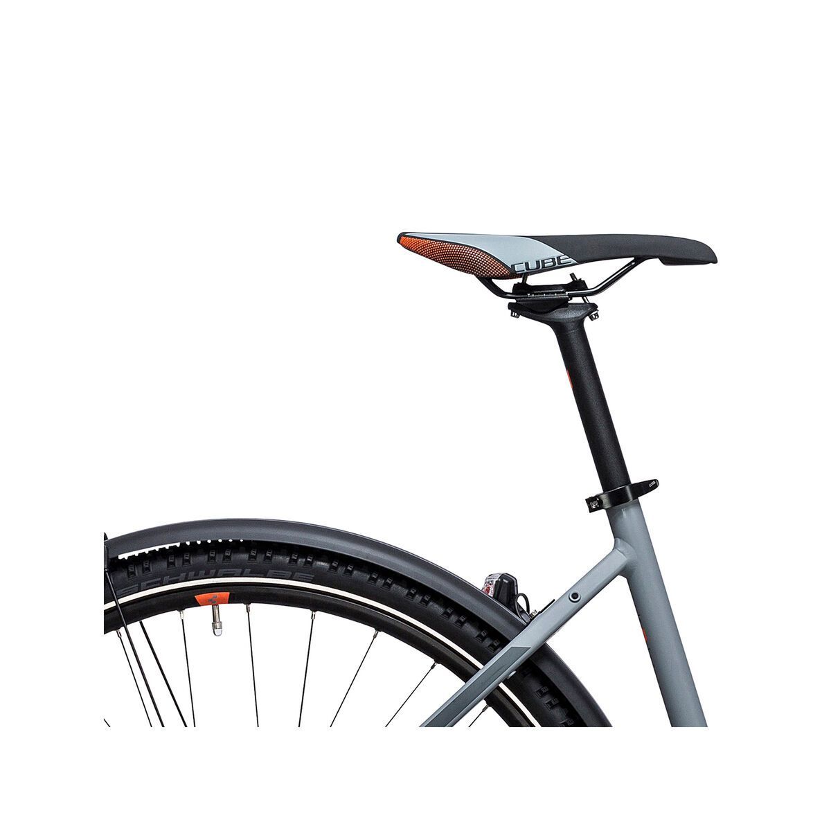 Cube Cross Hybrid ONE Allroad 400 Trapeze, grey´n´orange - Bild 5