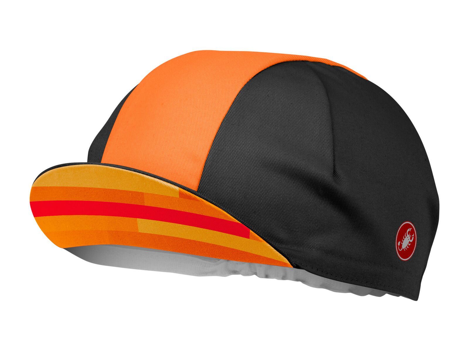 Castelli A Bloc Cap, black/orange - Bild 2