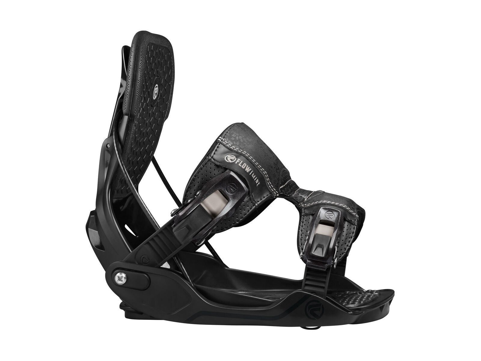 Set: Ride OMG 2017 + Flow Minx 2017, black - Snowboardset - Bild 3