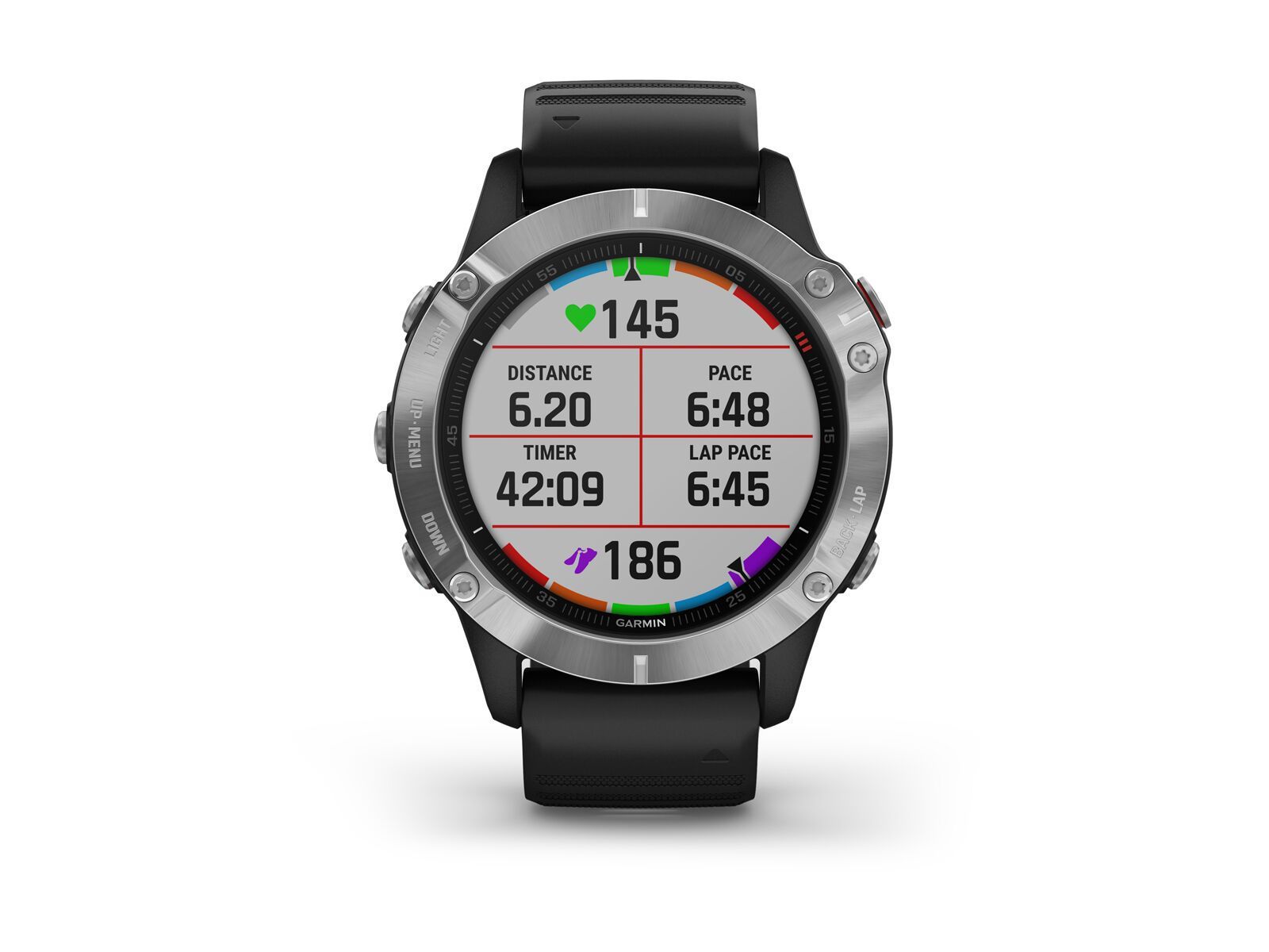 Garmin fenix 6, schwarz/silber - Bild 4