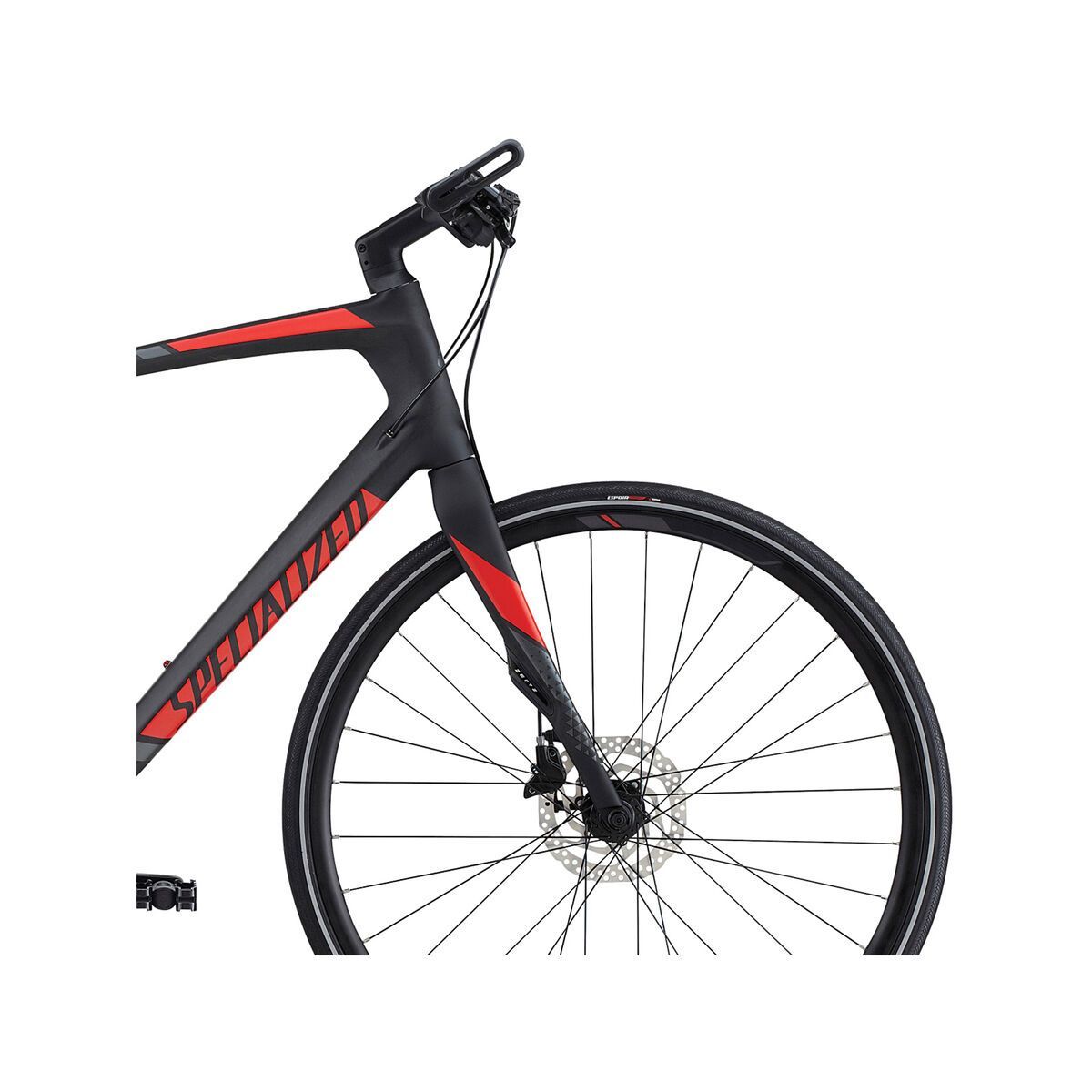 Specialized Sirrus Sport Carbon, carbon/nordic red/charcoal - Bild 5