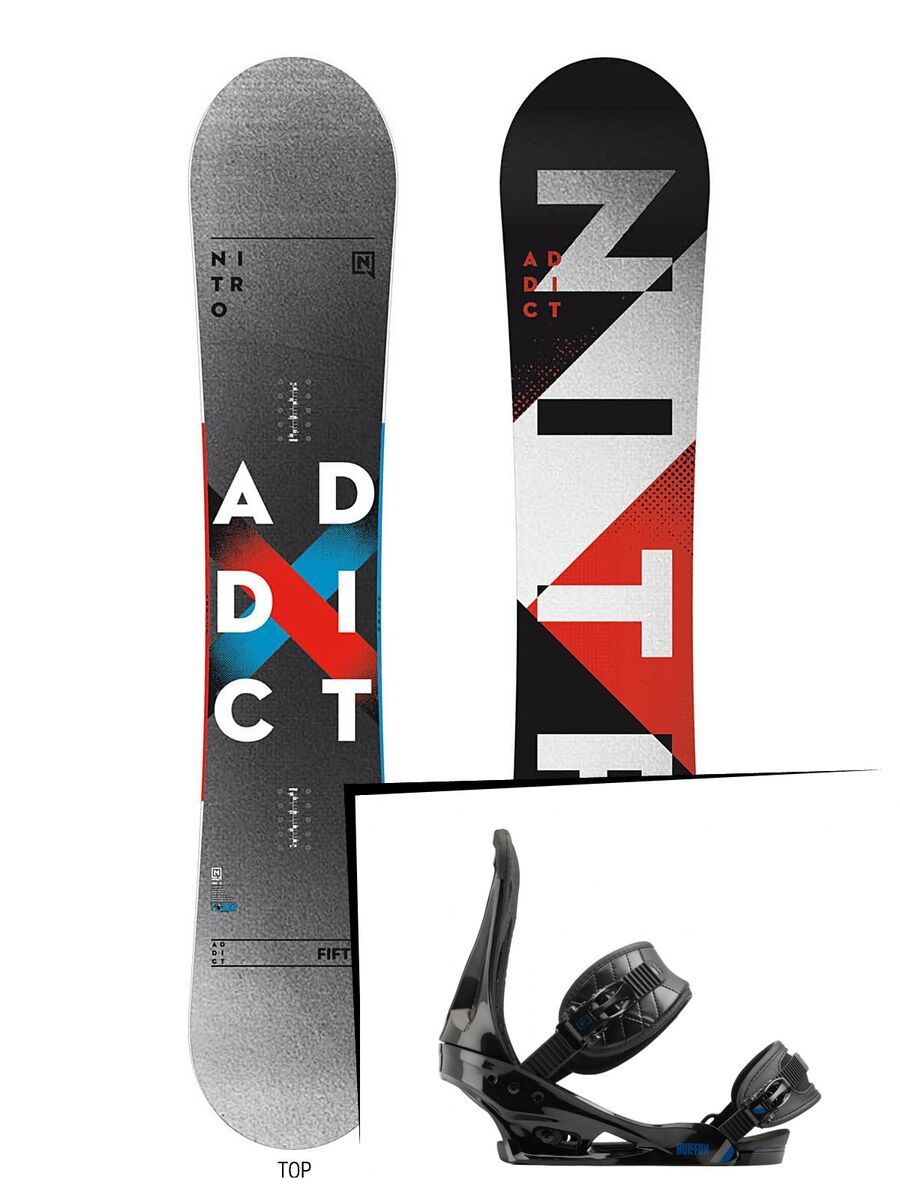 Set: Nitro Addict  + Burton Freestyle (493912S) - Bild 1