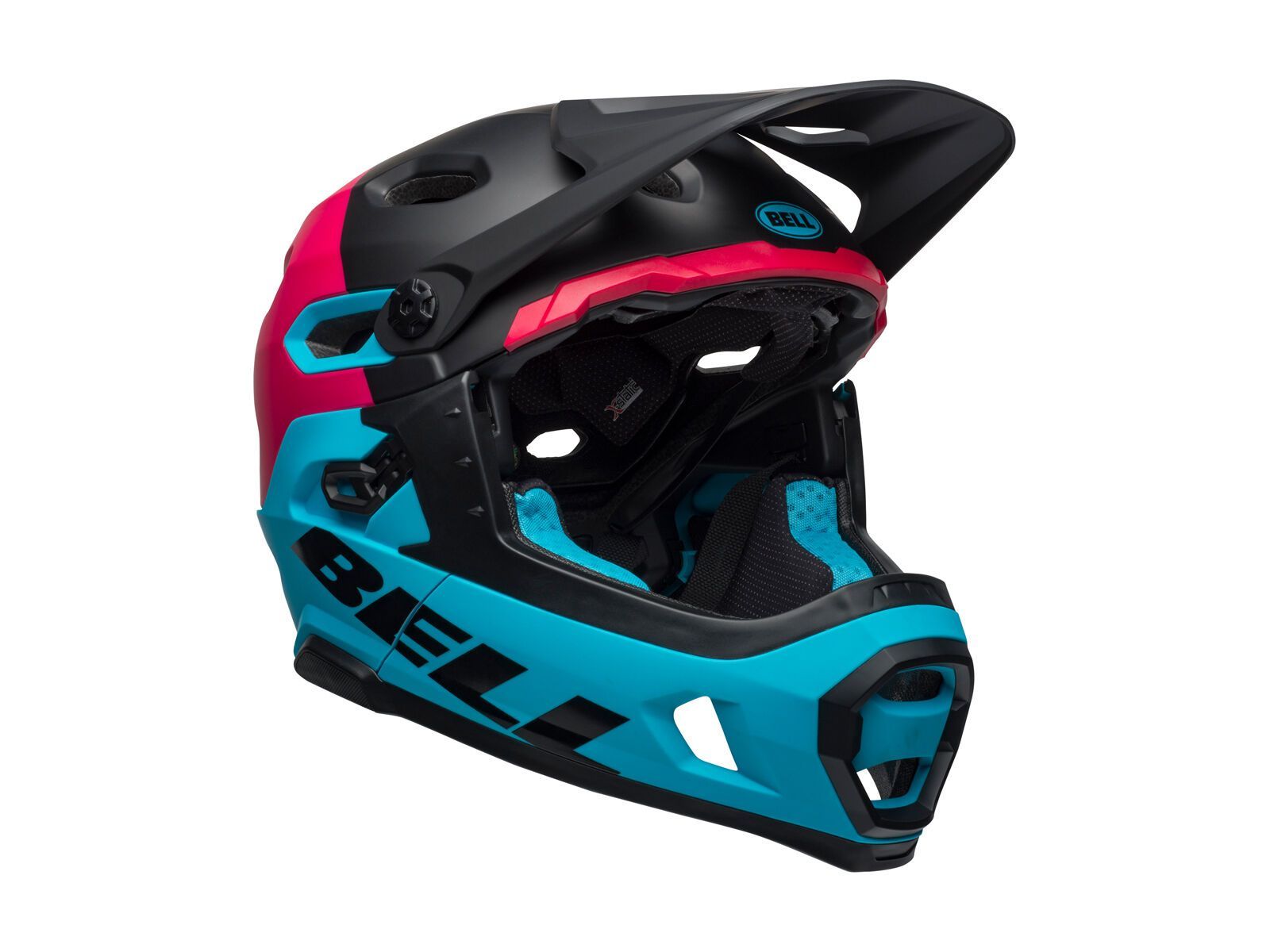 Bell Super DH MIPS, matte/gloss black/berry/blue - Bild 2