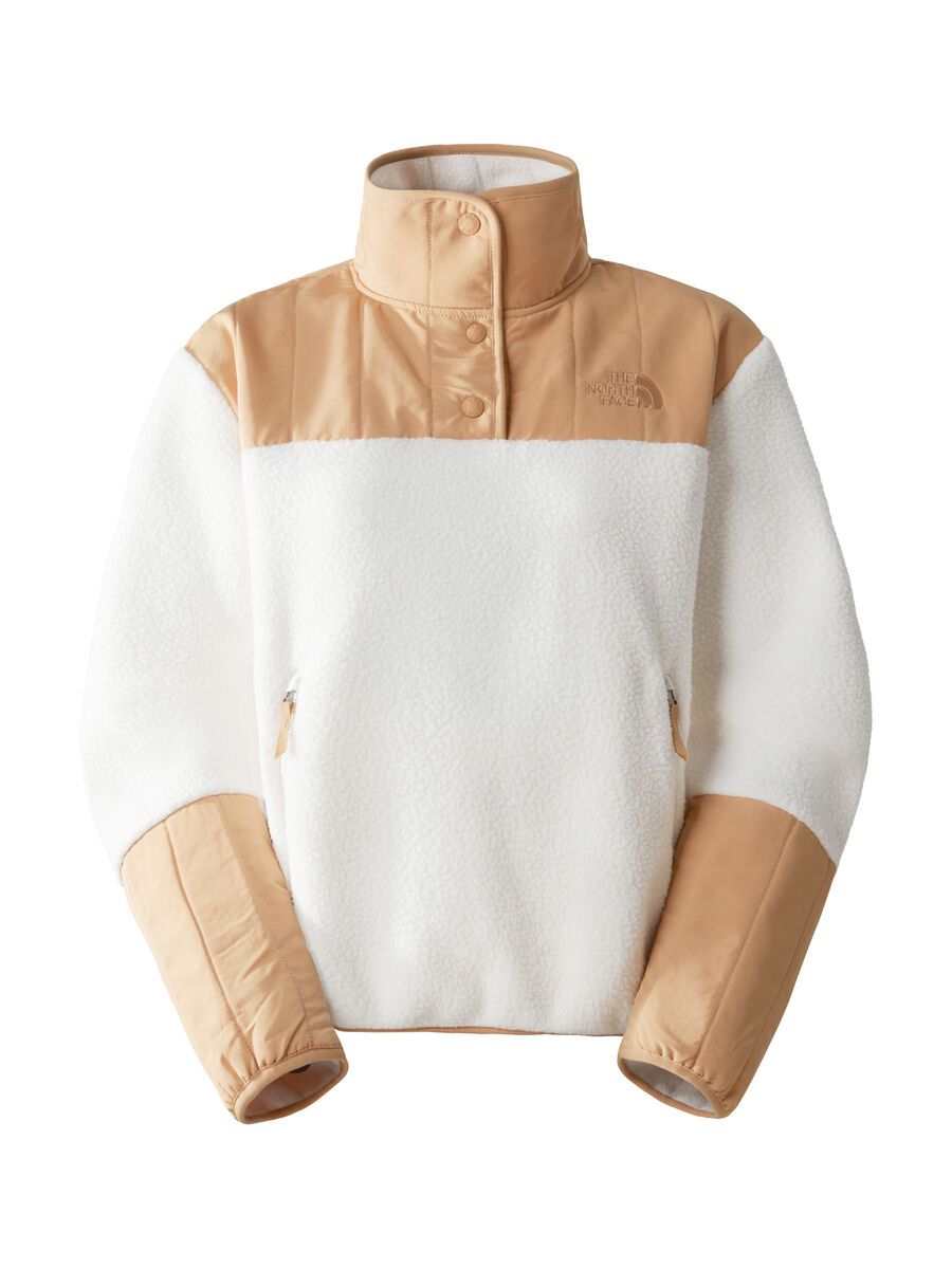 The North Face Women’s Cragmont Fleece 1/4 Snap, gardeniawhite/almondbtr - Bild 1