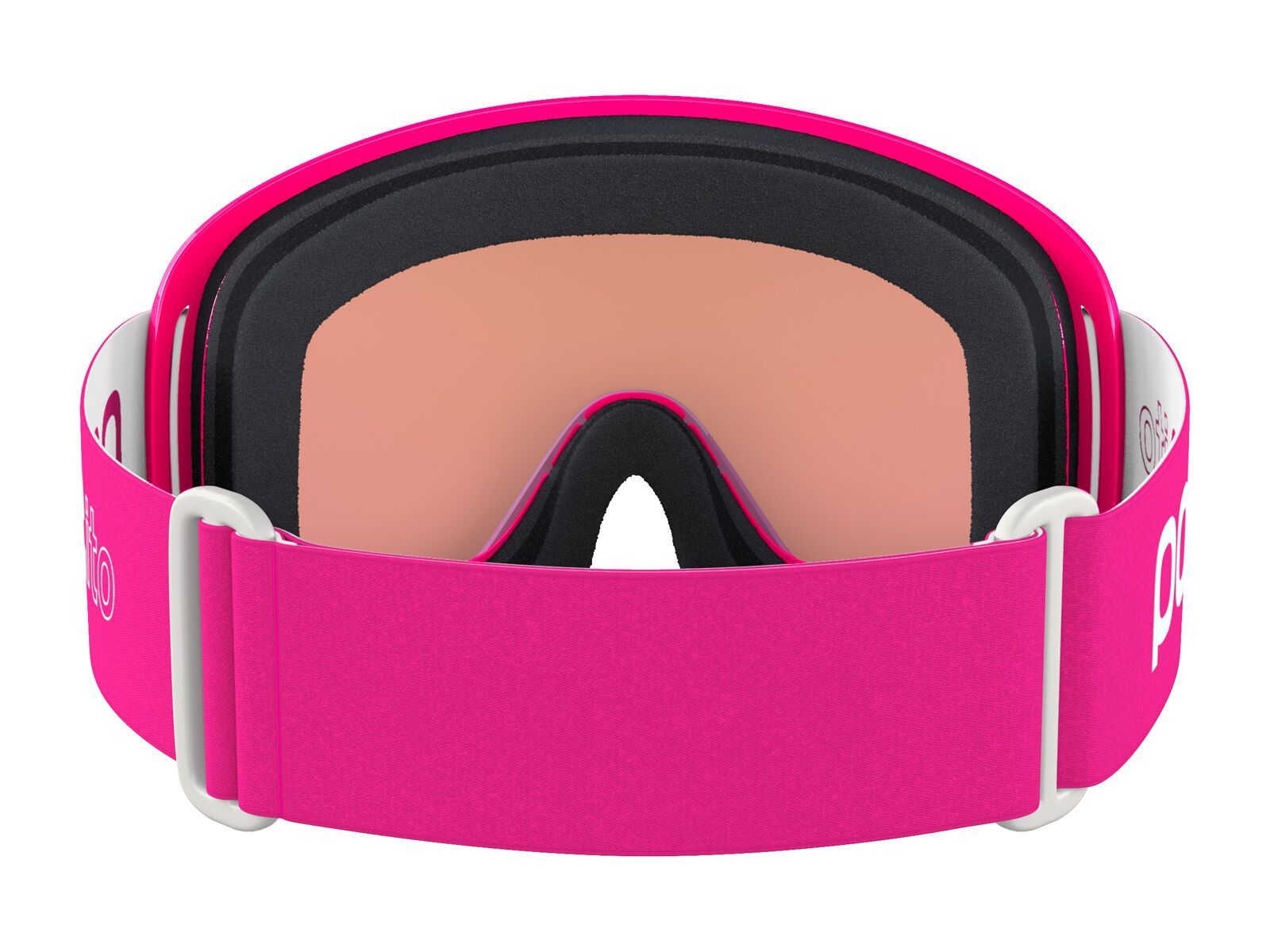 POC POCito Opsin, Clarity Partly Sunny Light Orange / fluorescent pink - Bild 4