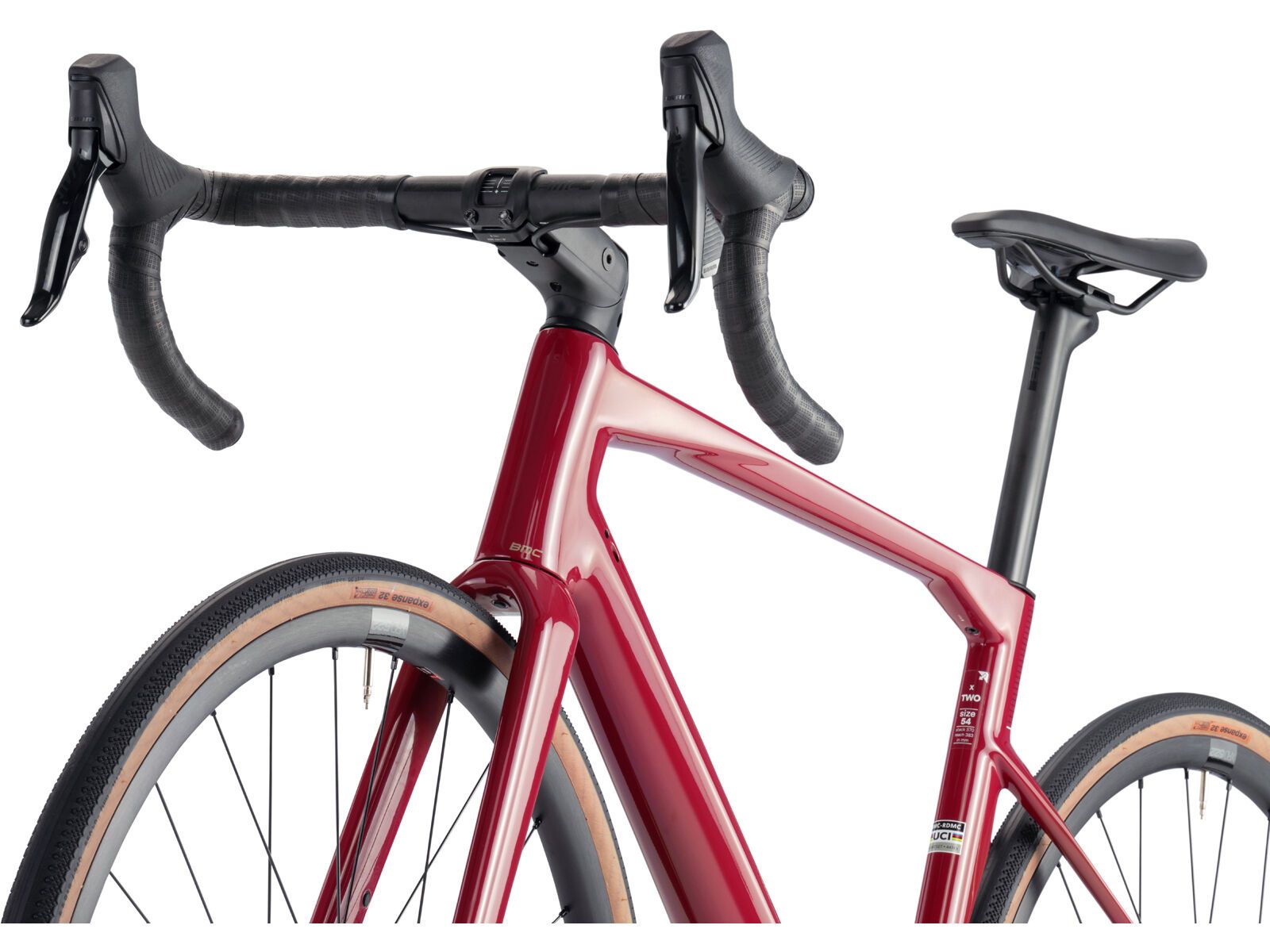 BMC Roadmachine X Two, dark red/sand - Bild 7