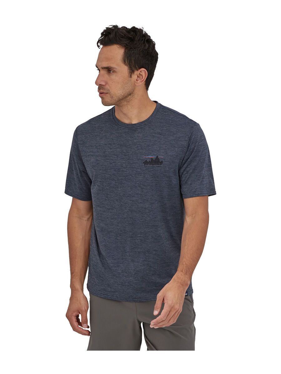 Patagonia Men's Capilene Cool Daily Graphic Shirt ‘73 Skyline, smolder blue x-dye - Bild 4