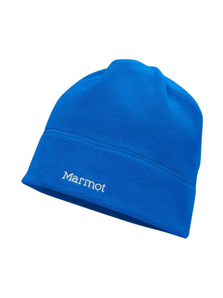 Marmot Power Fleece Beanie, Cobalt Blue/White - Bild 1