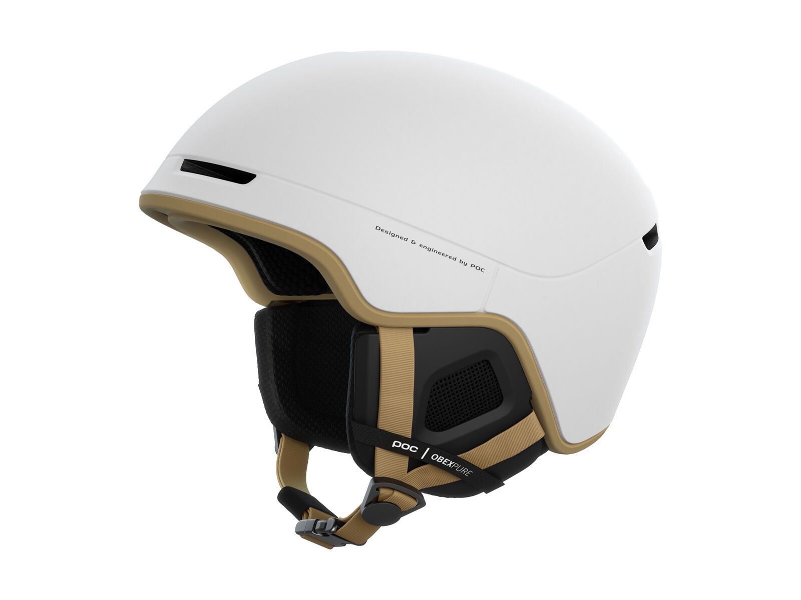 POC Obex Pure, hydrogen white/aragonite brown matt - Bild 1