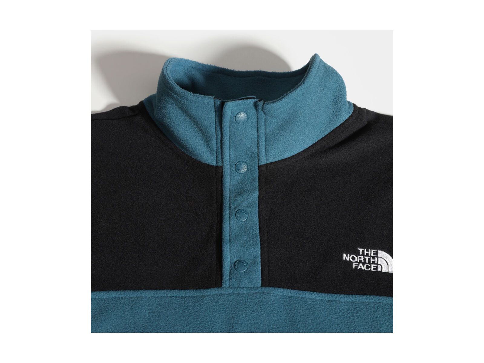 The North Face Men's Tka Glacier Snap-Neck Pullover, mallard blue/tnf black - Bild 5