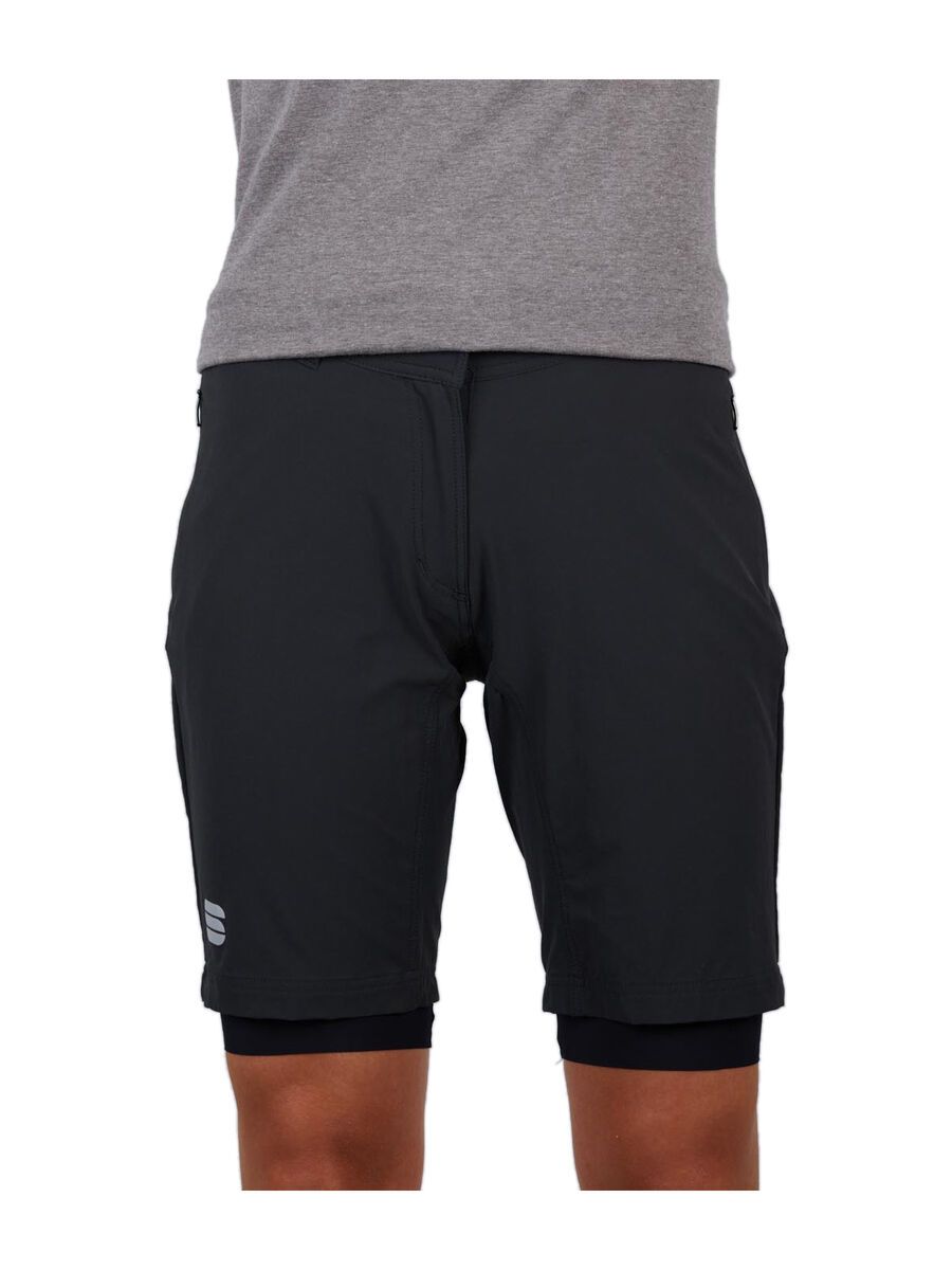 Sportful Giara W Overshort, black - Bild 1