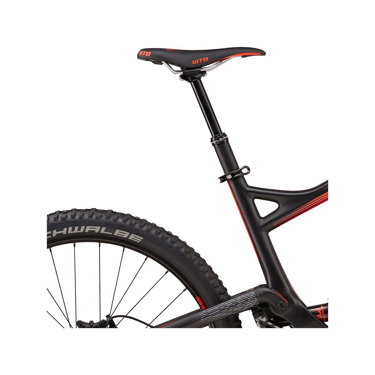 GT Sensor Carbon Expert, gloss raw w/ neon red & grey - Bild 5