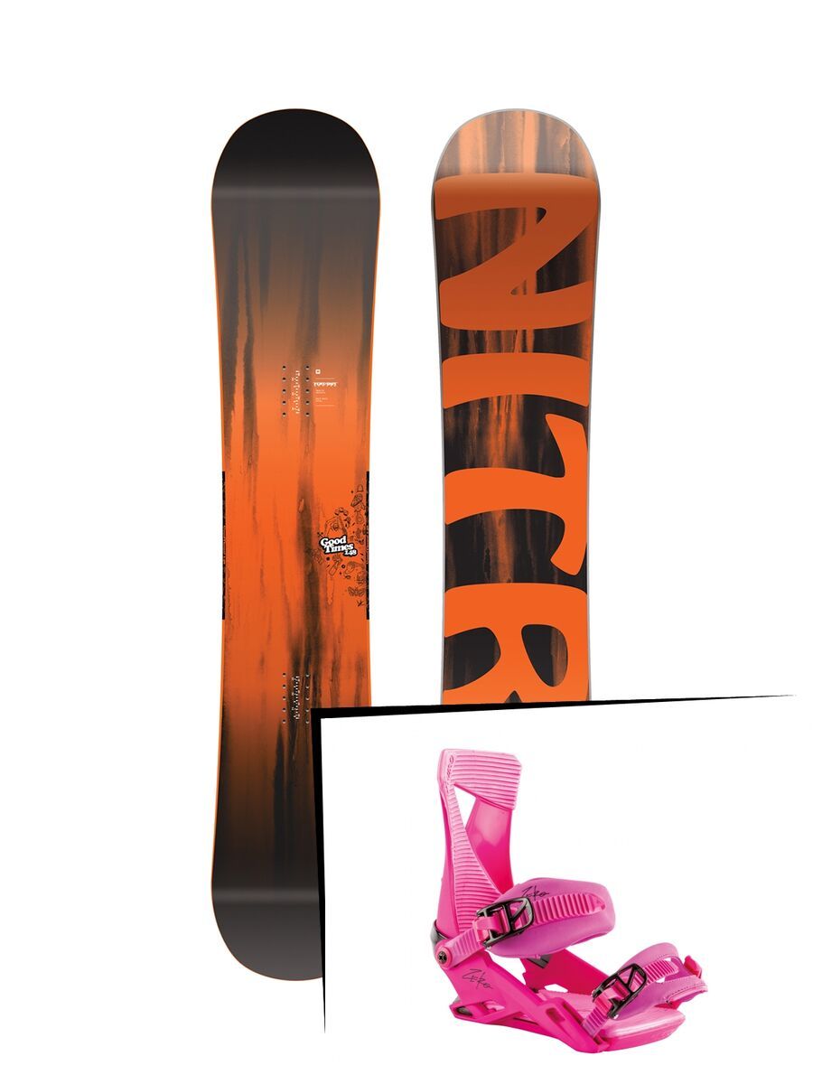 Set: Nitro Good Times 2019 + Nitro Zero muted brights series raspberry - Bild 1