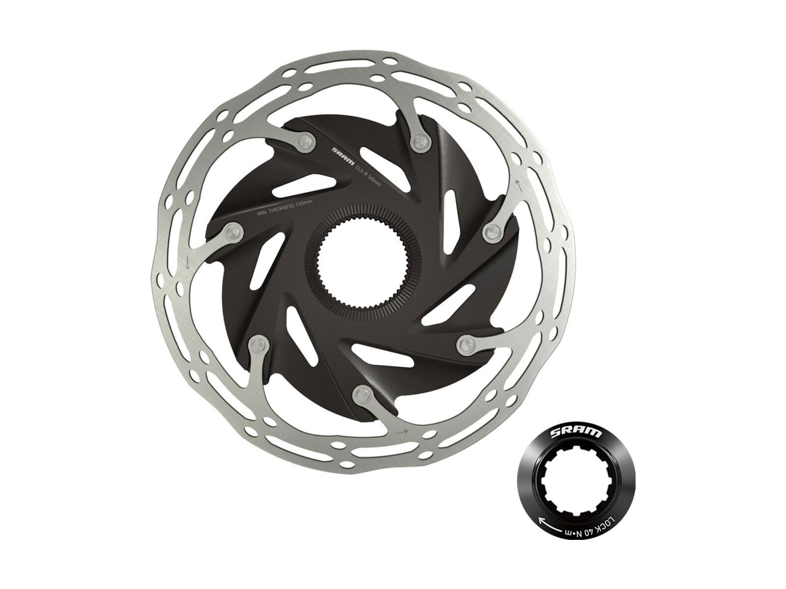 SRAM CenterLine XR Rotor Center Lock - 160 mm - Bild 1