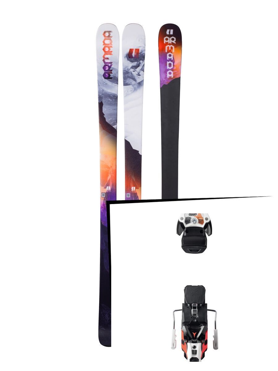 Set: Armada Victa 83 2018 + Atomic Warden MNC 13 white/black/orange - Bild 1