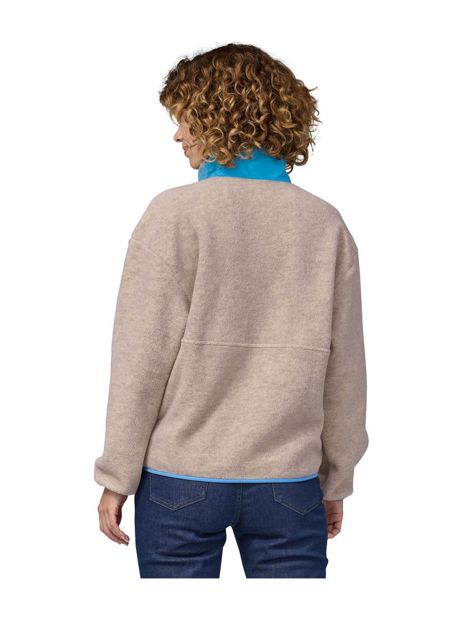 Patagonia Women's Synchilla Marsupial, oatmeal heather w/blue bird - Bild 3