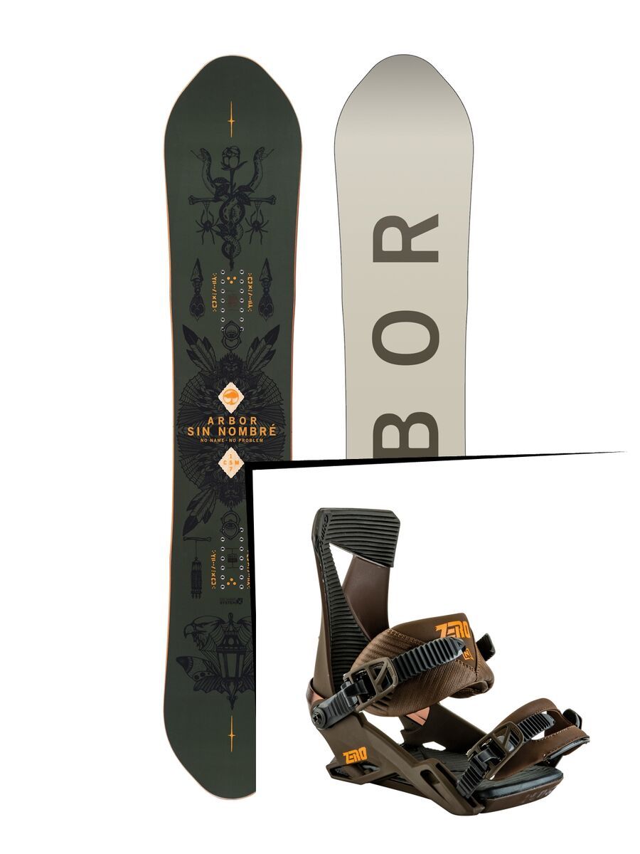 Set: Arbor Sin Nombre 2017 + Nitro Zero (1691294S) - Bild 1