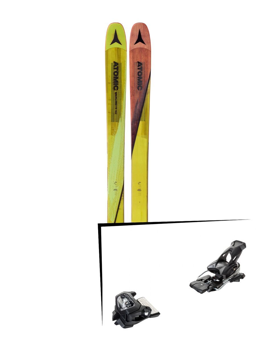 Set: Atomic Backland FR 102 2018 + Tyrolia Attack² 16 GW solid black - Bild 1