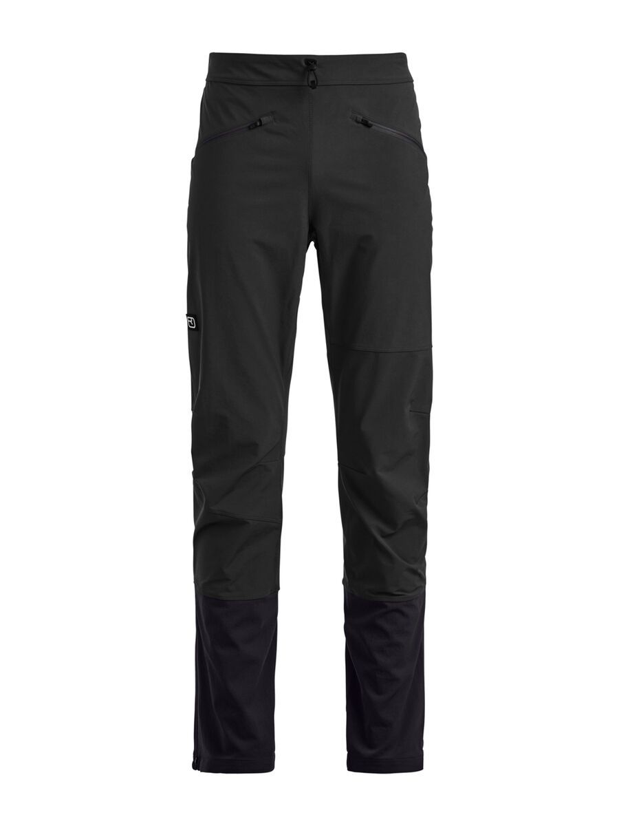 Ortovox Venet Softshell Pants M, black raven - Bild 1