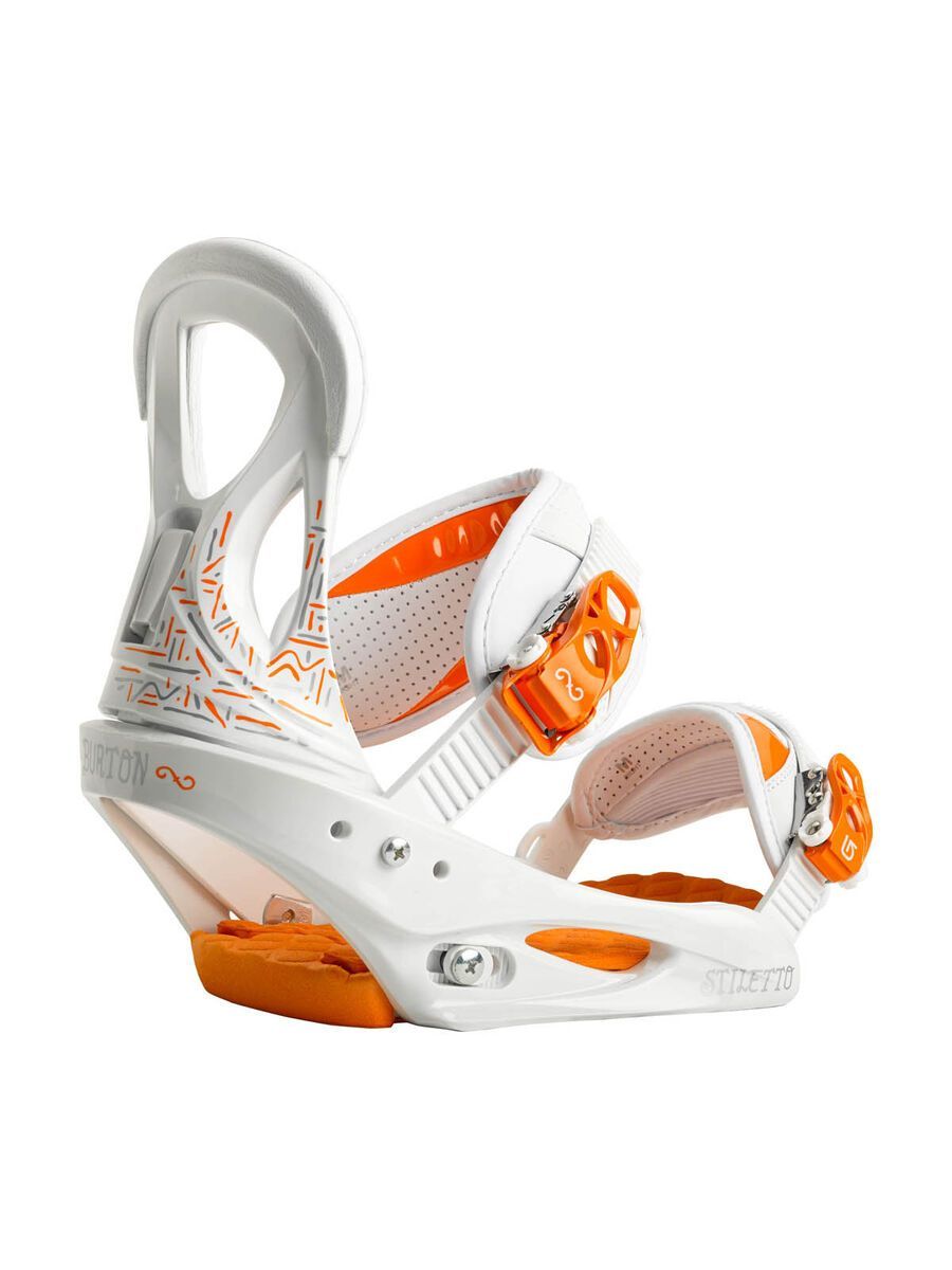 Burton Stiletto, White And Orange - Bild 2