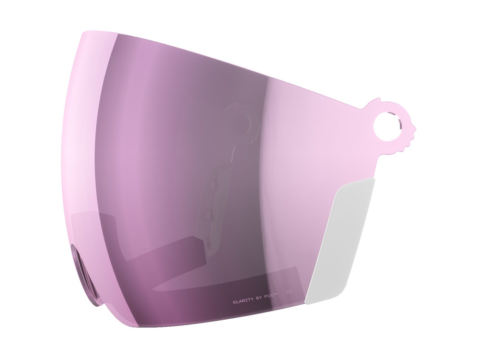 POC Obex Visor Spare Lens, Clarity Highly Intense / Low Light Pink - Bild 1