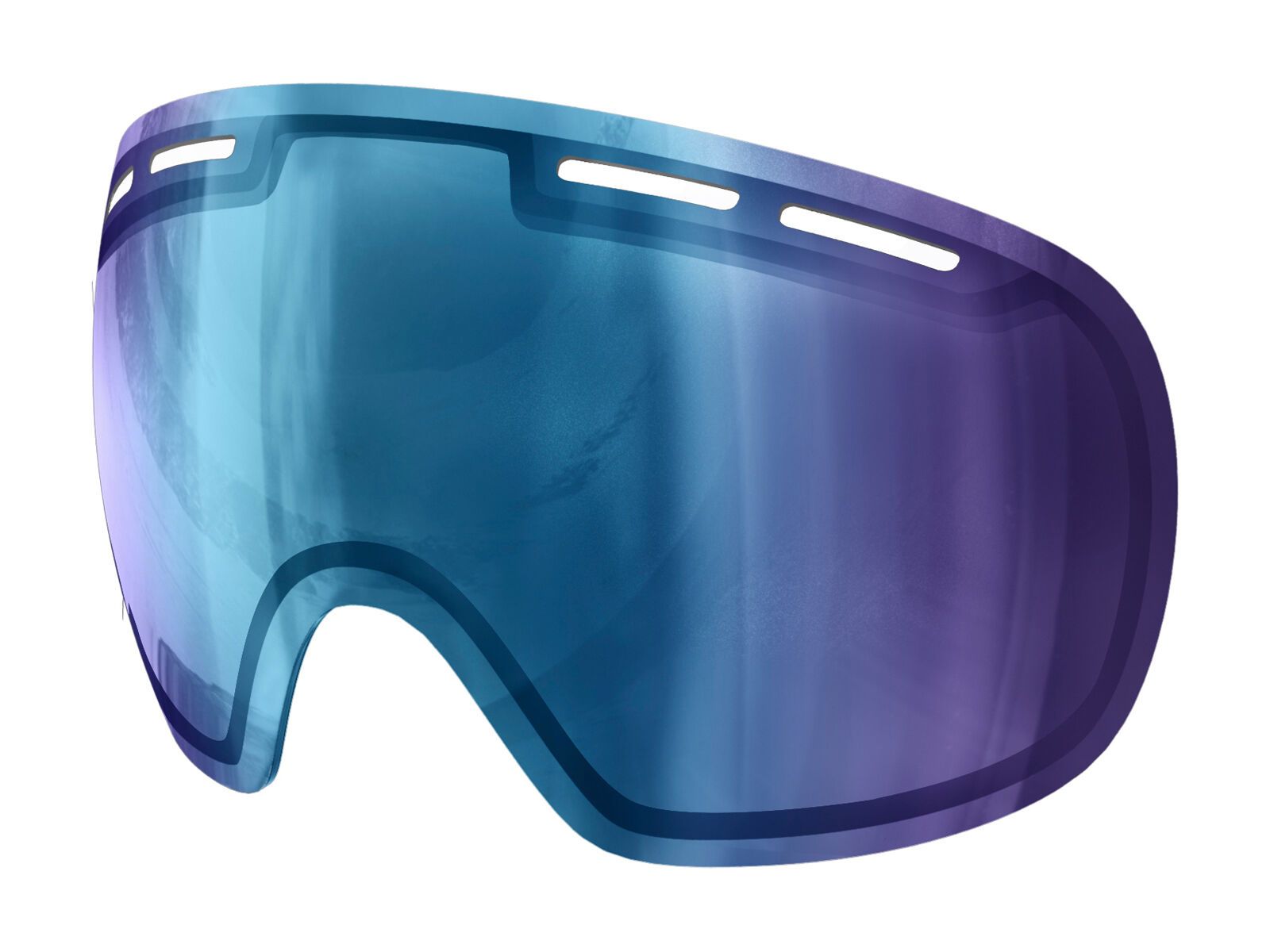 POC Fovea Wechselscheibe, bronze/blue mirror - Bild 1