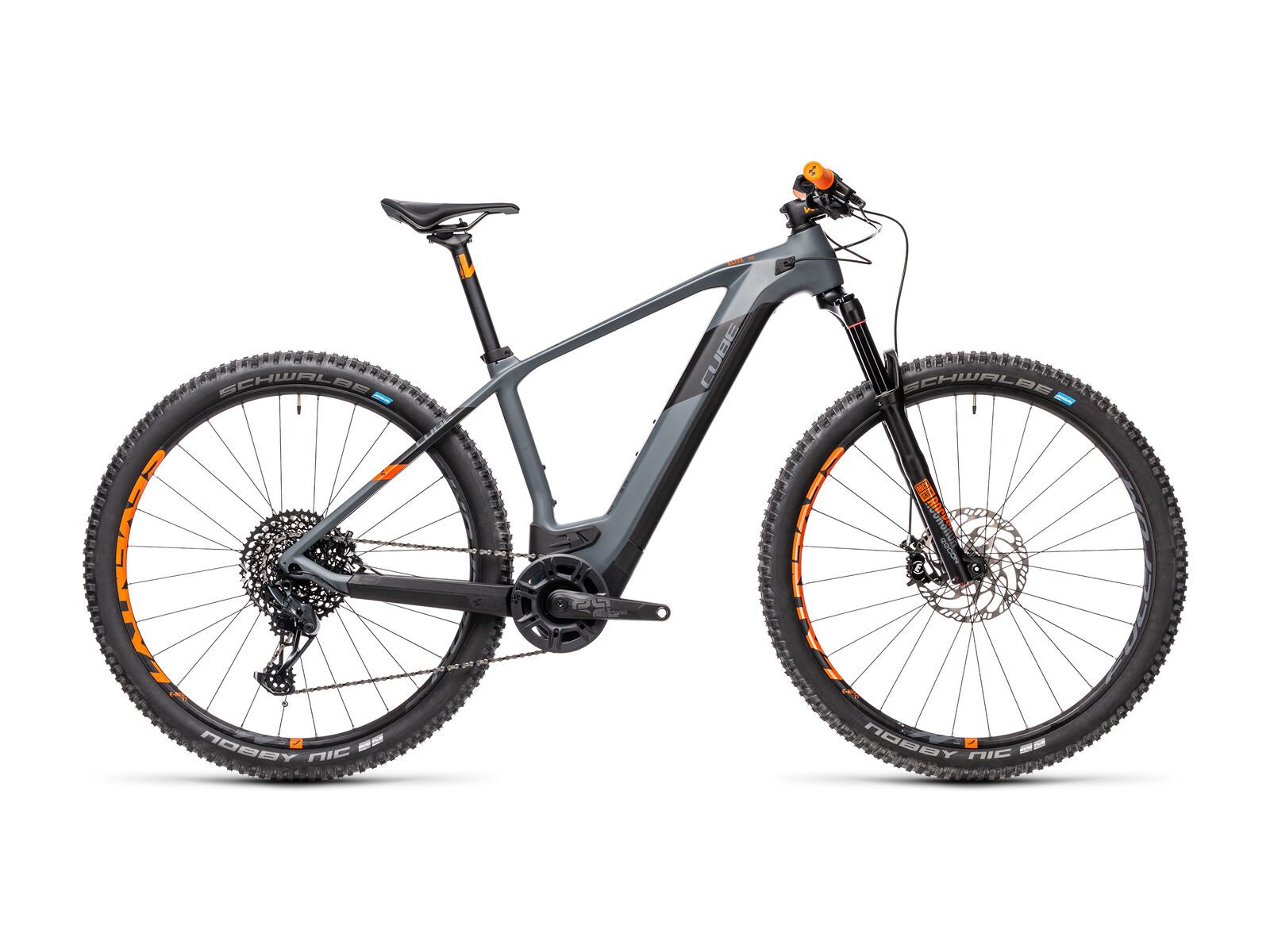 Cube Elite Hybrid C:62 Race 625 29, grey´n´orange - Bild 1