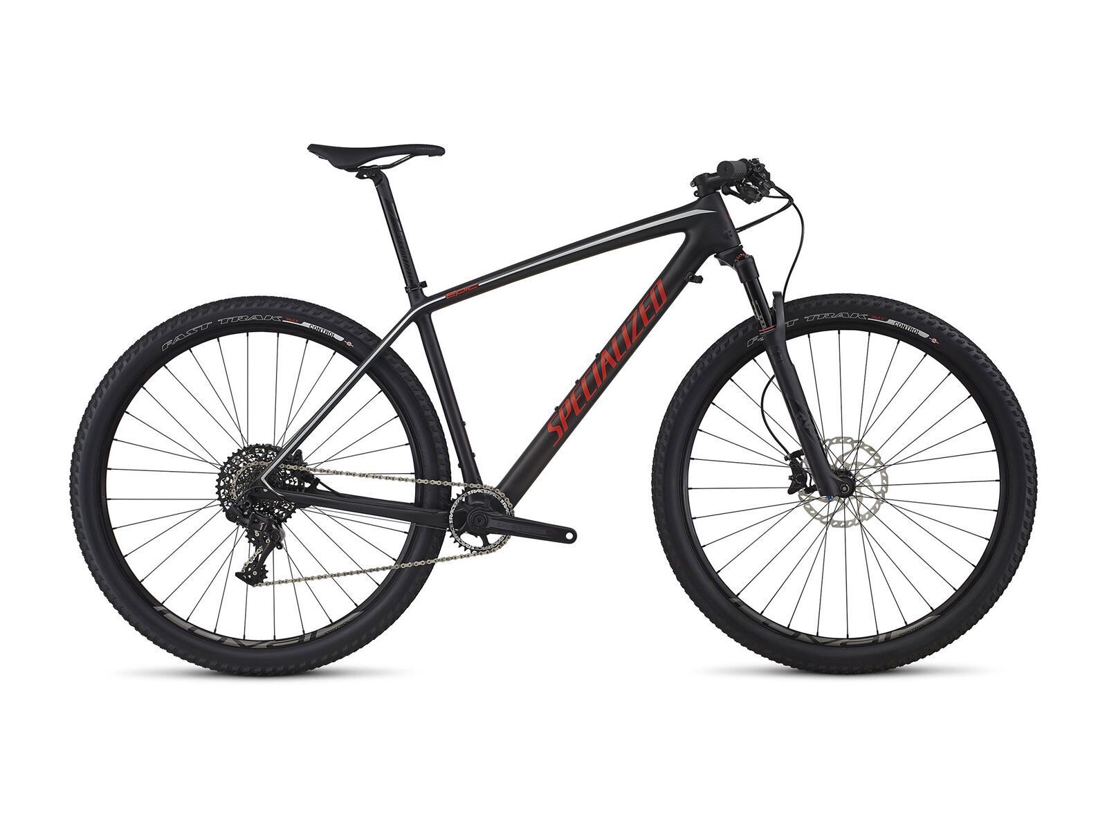 Specialized Epic HT Expert Carbon 29 World Cup, satin carbon/nordic red/kool silver - Bild 1